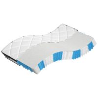 Pocketveringmatras middelhard-plus 70x200 cm