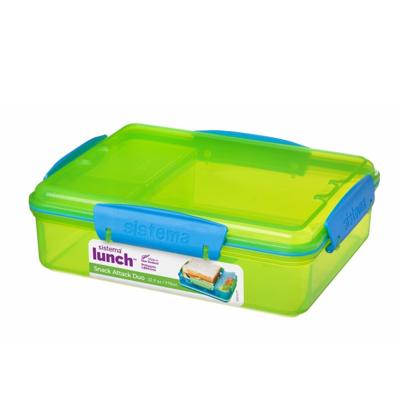 Sistema Lunch - Snack Attack Duo - 975 ml Groen/Blauw