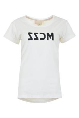 Maicazz Palma - Tshirt Fa25.75.024 T-shirt Korte Mouw Offwhite