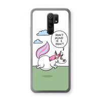 Unicorn: Xiaomi Redmi 9 Transparant Hoesje