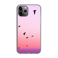Fly away: iPhone 11 Pro Max Transparant Hoesje
