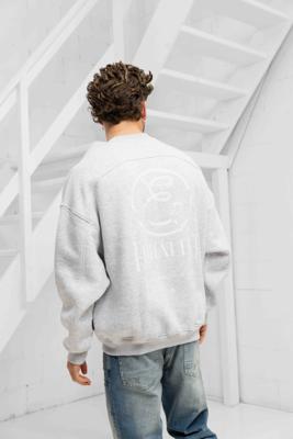 Equalité Chloé Oversized Sweater Heren Grijs - Maat XXS - Kleur: Grijs | Soccerfanshop