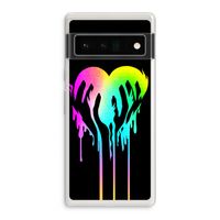 Hold My Heart: Google Pixel 6 Pro Transparant Hoesje
