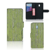 Xiaomi Redmi 8A Book Style Case Green Wood - thumbnail