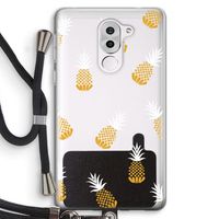 Ananasjes: Honor 6X Transparant Hoesje met koord