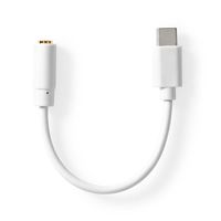 Nedis USB-C Adapter | 0.10 m | Wit | 1 stuks - CCGB65950WT01 CCGB65950WT01