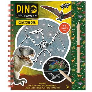 Totum dino forever - scratch boek
