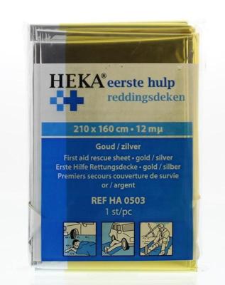 Heka Reddingsdeken goud/zilver 160 x 210 1 Stuks