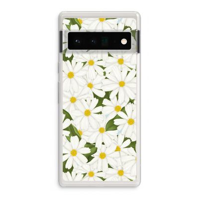 Summer Daisies: Google Pixel 6 Pro Transparant Hoesje
