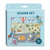 Little Dutch stickerdoos jim & friends, 3 vellen