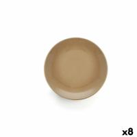 Dinerbord Anaflor Barro Anaflor Beige Keramisch Aardewerk (8 Stuks)