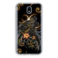 Huilende Wolf: Samsung Galaxy J5 (2017) Transparant Hoesje