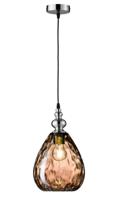 Fischer & Honsel Oosterse hanglamp Uller met amber glas 69565 - thumbnail