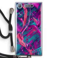Pink Clouds: Sony Xperia XZ1 Transparant Hoesje met koord