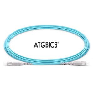 ATGBICS CAB-OM3-SC-SC-4M-S Glasvezel kabel SC/UPC OFNR Aqua-kleur