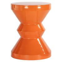 Richmond Ronde Bijzettafel 'Diablo' 35cm, kleur Oranje