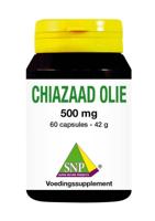 SNP Chiazaad olie 500mg 60 Vegetarische capsules