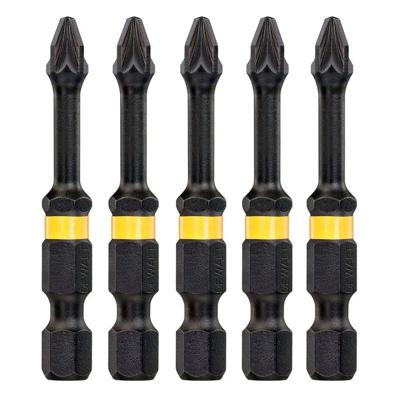 DeWALT DT7390T Extreme Impact Torsion Schroefbits PZ1 50mm 5 Stuks