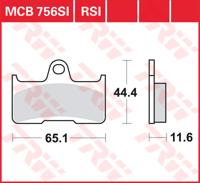 TRW Remblokken, en remschoenen voor de moto, MCB756SI Sinter offroad