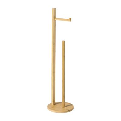Toiletrolhouder - bamboe - ø19x71 cm