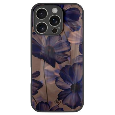 iPhone 16 Pro glazen hardcase - Twilight petals