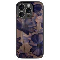 iPhone 16 Pro glazen hardcase - Twilight petals