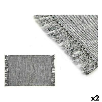 Tapijt Gift Decor Grijs 10 x 10 x 40 cm 80 x 120 cm 10 x 40 x 10 cm (2 Stuks)