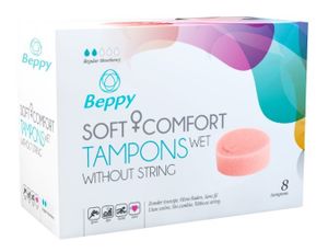 Soft+ comfort tampons wet