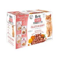 BRIT Care Cat Adult Fillets in Gravy - nat kattenvoer - 12x 85g