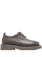 Marsèll chaussures oxford en cuir à lacets - Gris