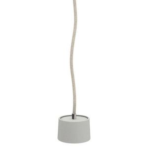 Ethimo Gaia Oplaadbare Hanglamp - Teak - Bianco - Wit