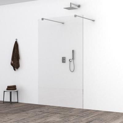 Wiesbaden Slim Inloopdouche 85x200 cm - Nano Coating Helder Glas