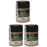 3x Beige acrylverf/allesverf potjes 15 ml hobby/knutselen 3x Beige acrylverf/allesverf potjes 15 ml hobby/knutselen