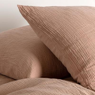 Dekbed beddengoed 100% Katoen | Beige rood Dekbed beddengoed 100% Katoen | Beige rood