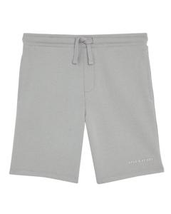 Lyle & Scott zomer sweat short jongens - Grijs mirage - Script