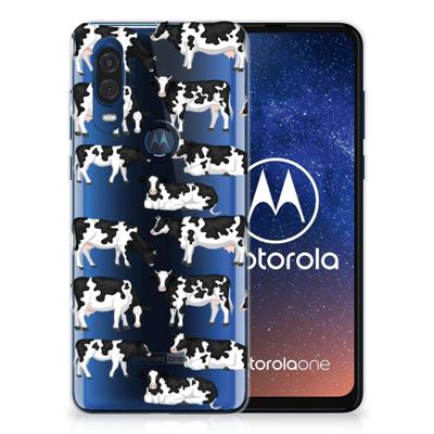 Motorola One Vision | TPU Hoesje | Koetjes
