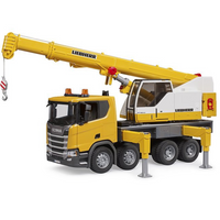 Bruder Scania Super 560R Liebherr Kraan Bruder Scania Super 560R Liebherr Kraan