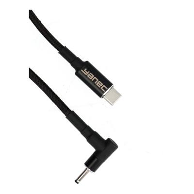 Yanec usb-c naar 3.0 x 1.1 mm laadkabel 1.8m