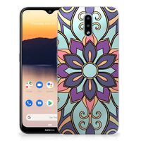 Nokia 2.3 TPU Case Purple Flower - thumbnail