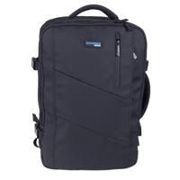 Donau Travel rugzak Prague, 32 l, 17 inch, zwart