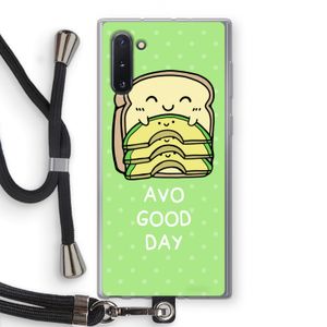 Avo Good Day: Samsung Galaxy Note 10 Transparant Hoesje met koord
