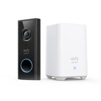 Anker Eufy Video Doorbell 2K + HomeBase 2 Slimme deurbel Zwart