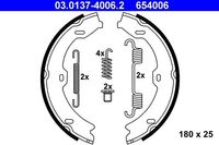 Remschoenset, parkeerrem 03013740062 - thumbnail