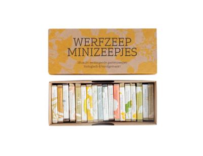Werfzeep Cadeaudoos - minizeepjes - 18 st.