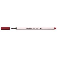 STABILO Pen 68 brush, premium brush viltstift, heide paars, per stuk - thumbnail