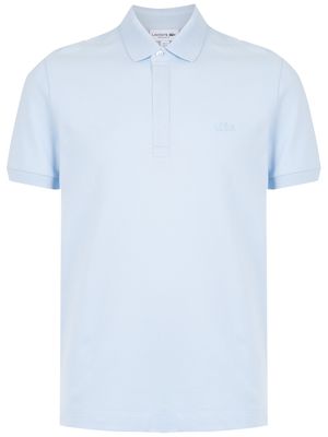 Lacoste polo à patch logo - Bleu