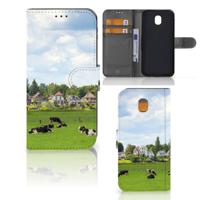 Samsung Galaxy J5 2017 | Telefoonhoesje | Met pasjeshouder | Koeien Samsung Galaxy J5 2017 | Telefoonhoesje | Met pasjeshouder | Koeien
