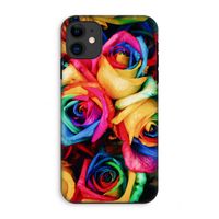 Neon bloemen: iPhone 11 Tough Case
