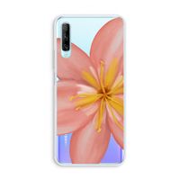 Pink Ellila Flower: Huawei P Smart Pro Transparant Hoesje