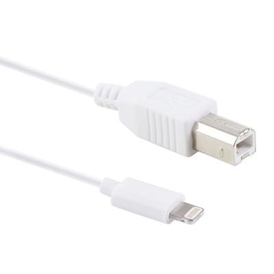 1m 8 Pin to Type-B Male Printer Cable MIDI Cable Adapter for iPhone X iPhone 8 Plus & 7 Plus iPhone 8 & 7 iPhone 6 Plus & 6s Plus iPhone 6 & 6s
